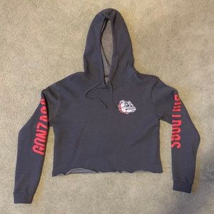 NWOT Gonzaga Cropped Sweatshirt